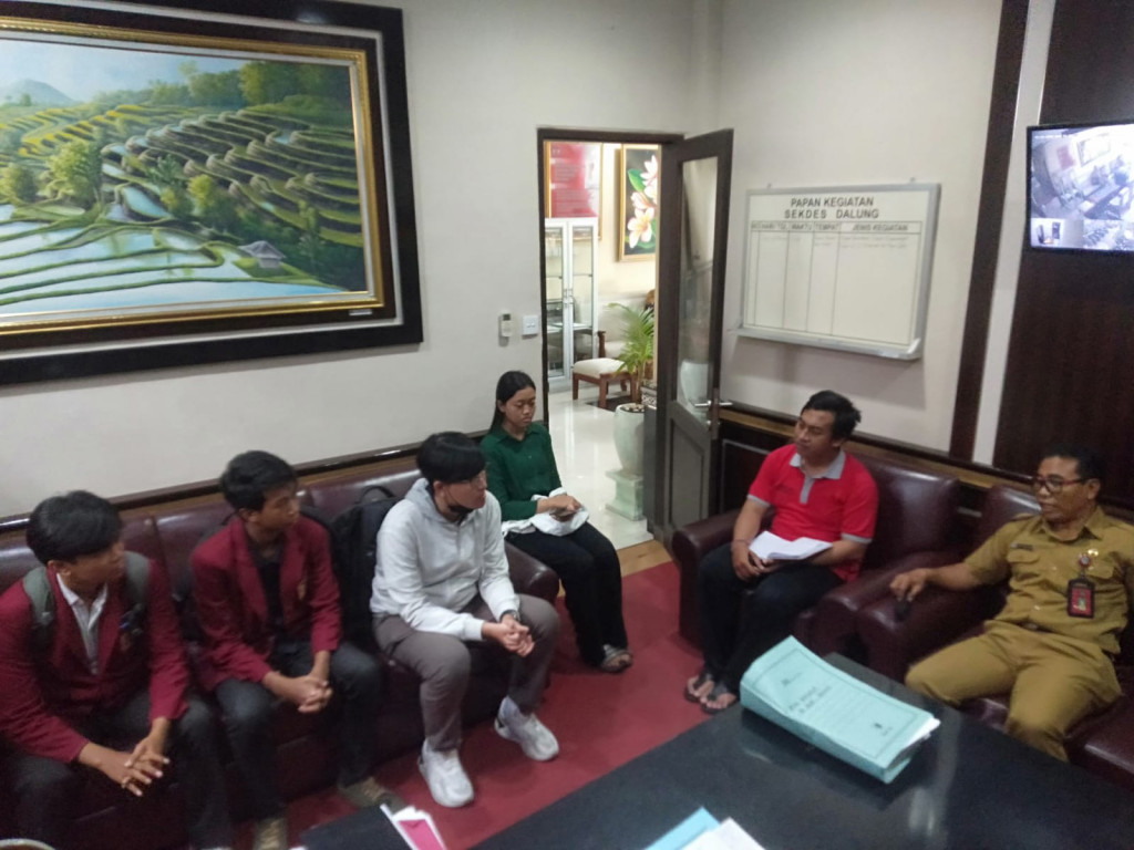 Penerimaan Mahasiswa INSTIKI Dalam Kegiatan Kerja Praktek Di Desa Dalung